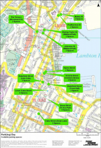 Allocated park(ing) spaces