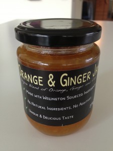 orange and ginger jam