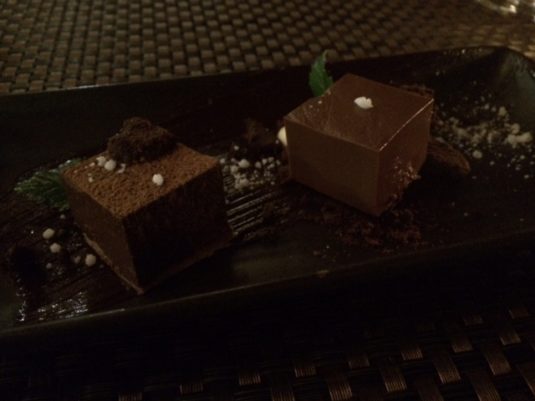 chocolate two ways